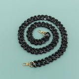 47IN ACRYLIC DIAMOND BAG STRAP COLORFUL CHAIN_CWMM5058