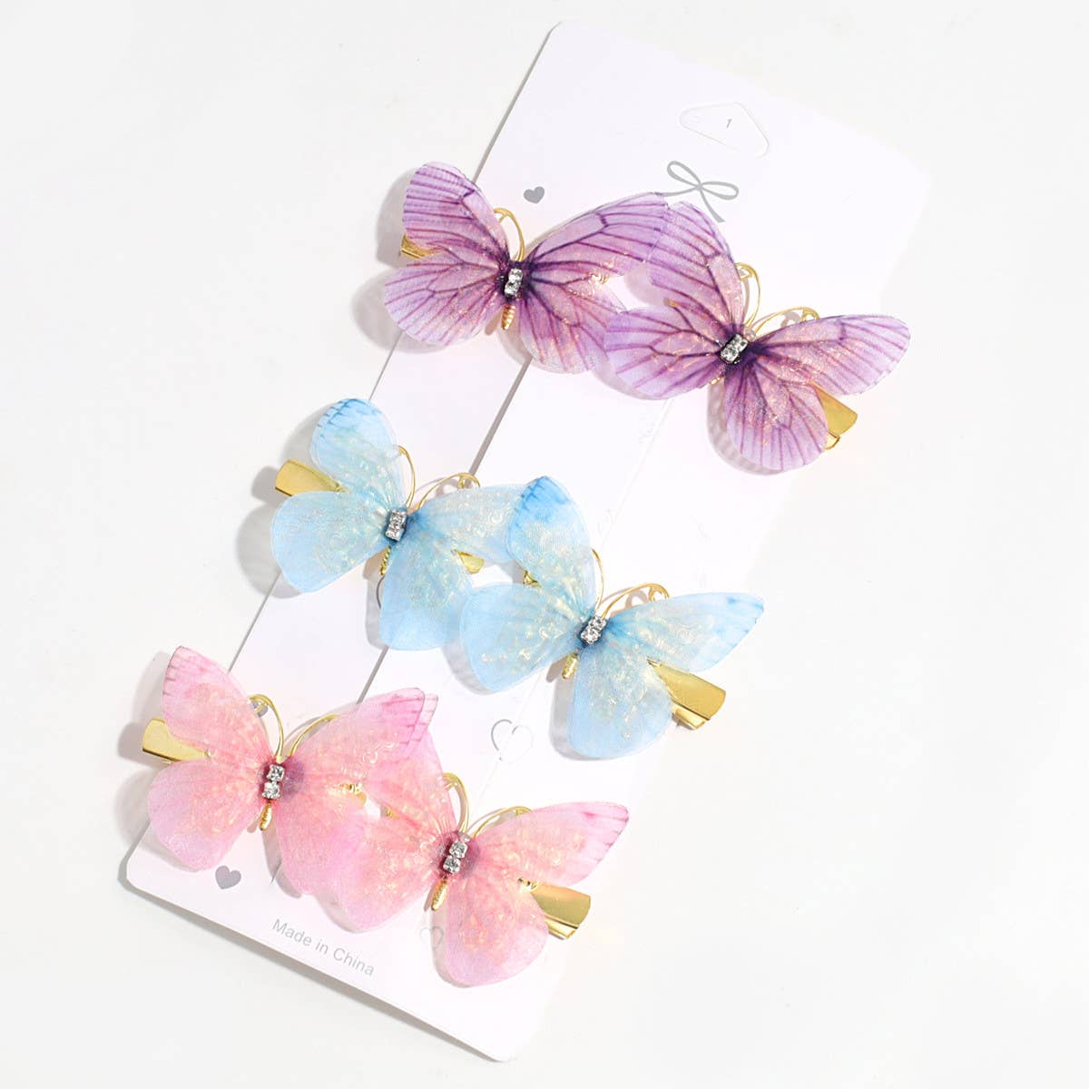 SWEET BUTTERFLY HAIRPIN FRESH BANGS ACCESSORIES_CWAHA2206