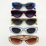 2024 NEW RETRO DOT PAINT CAT EYE SUNGLASSES_CWASG0313