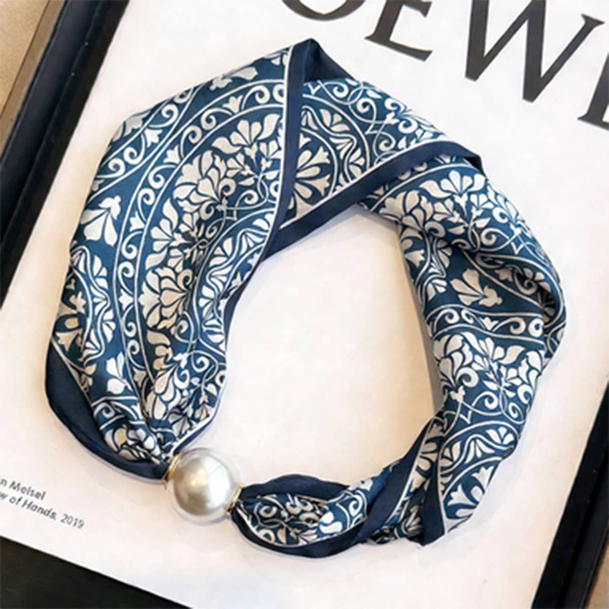 Skinny Silk Neck Scarf For Shirts_Cwasc03935