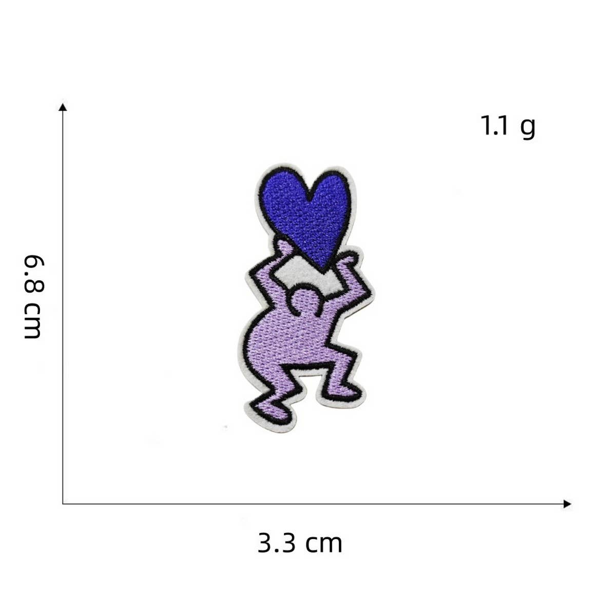 NEW PURPLE SERIES EMBROIDERED CLOTH PATCHES_CWMM4047