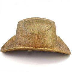 BRIGHT WESTERN COWBOY HAT WIDE BRIM JAZZ HAT_CWAH1768