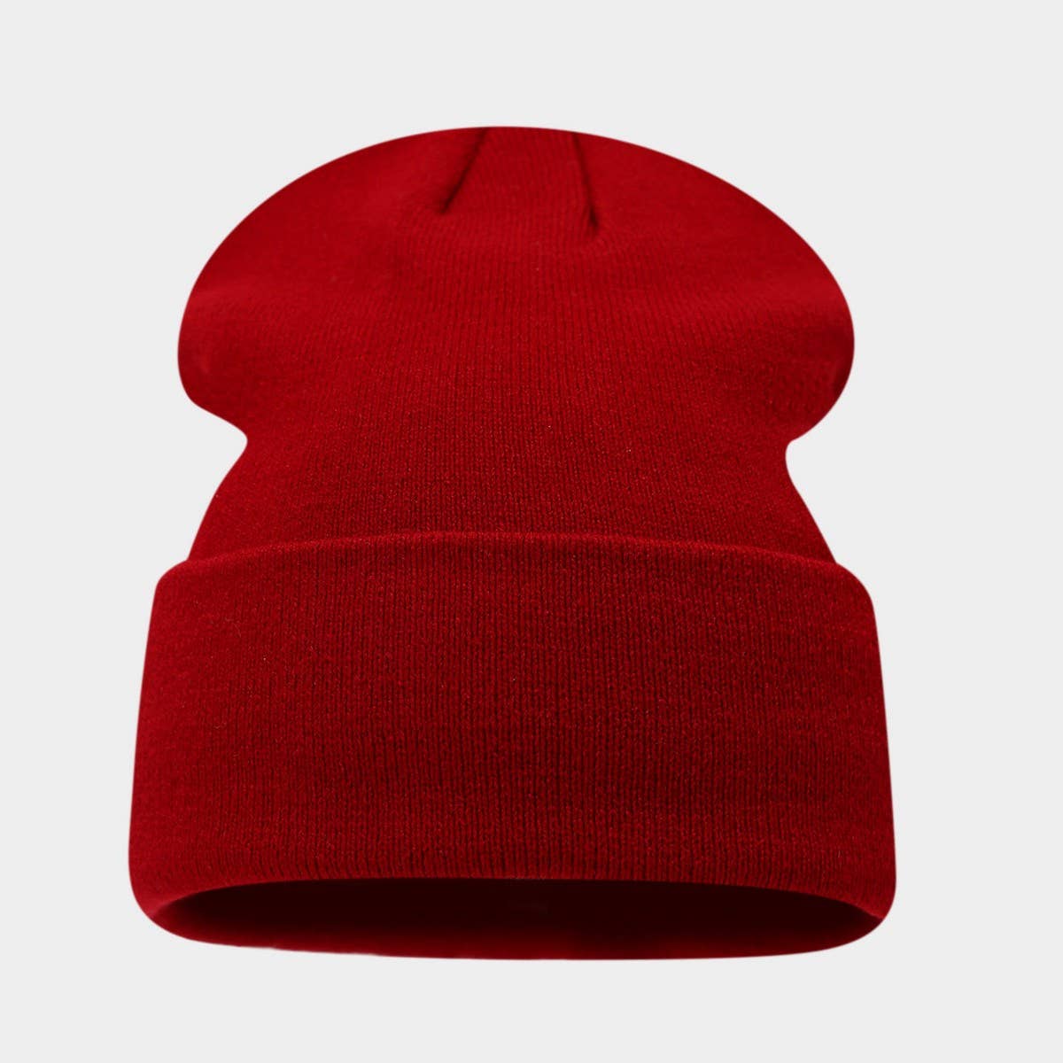 High Stretch Knit Beanie Warm Soft Cap_Cwah04776