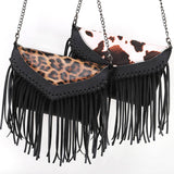 Women Leopard Tassel Shoulder Bag_Cwab0793