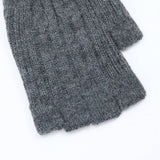 Warm Twist Short Fingerless Gloves_Cwag0115