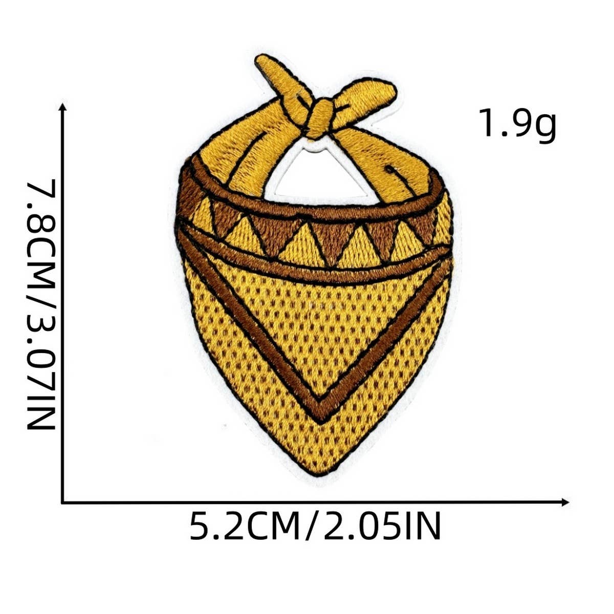 Western Cowboy Graffiti Embroidered Patch_Cwmm4033