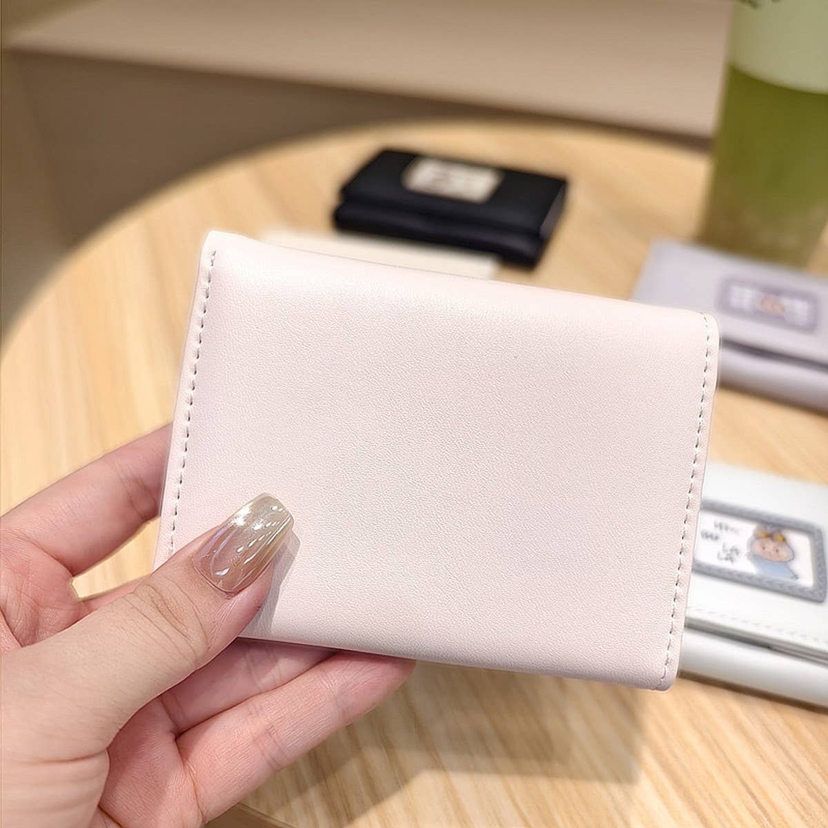 Cute Cartoon Mini 3-Fold Wallet For Students_Cwab06270