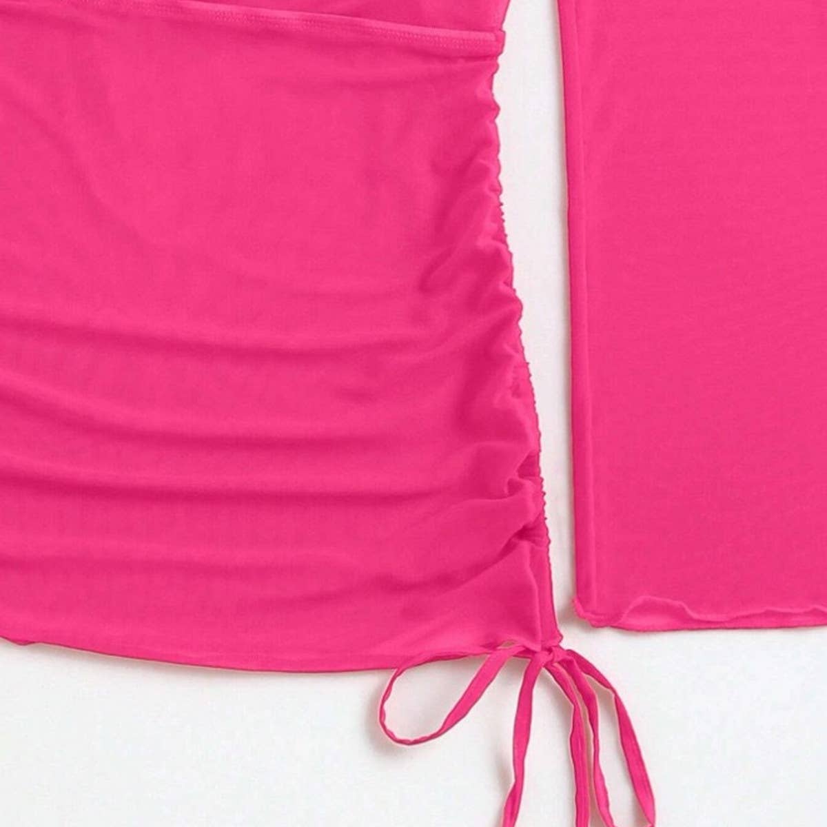 Women Mesh Blouse Swimsuit Three Piece Set_Cwmw0316