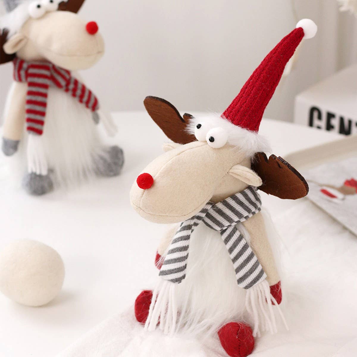 INS STYLE CUTE REINDEER PLUSH CHRISTMAS DECOR_CWAJE5303