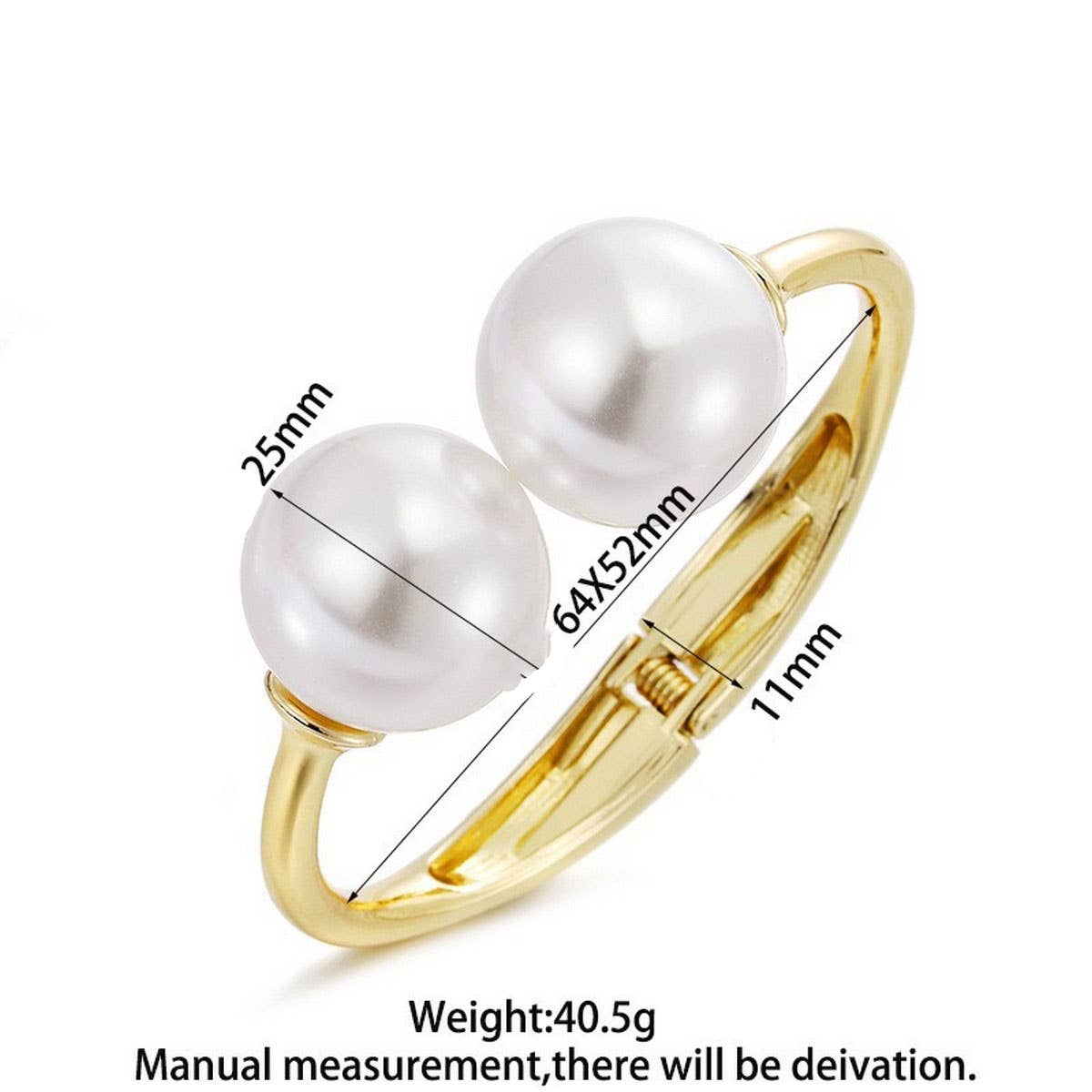 FASHIONABLE OPEN METAL DESIGN BRACELET_CWMM3079