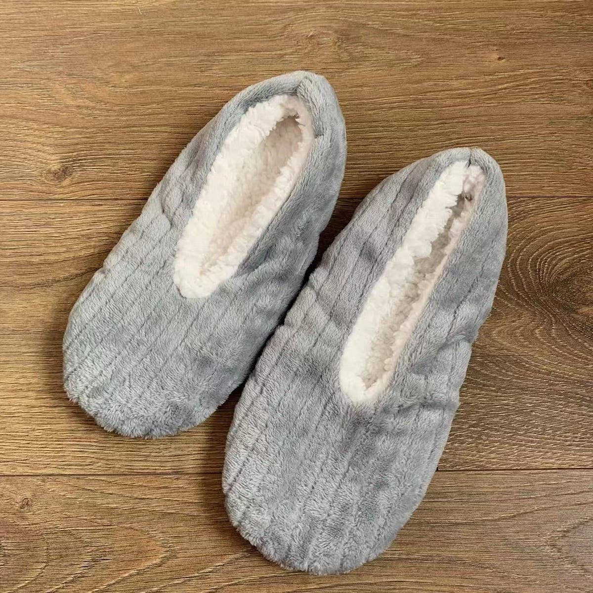 ADULT MENS INDOOR HOME SHOES THICKENED VELVET_CWMS1186