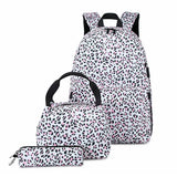 BACKPACKS FOR SCHOOL STYLISH LEOPARD LAPTOP BAG_CWAB5513