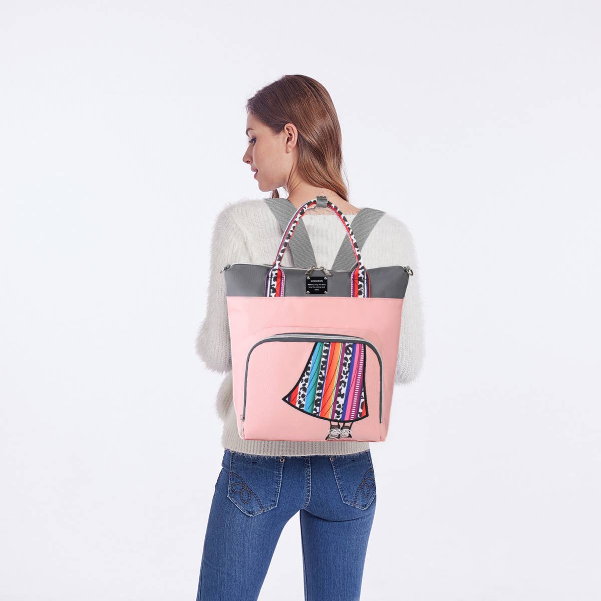 MOTHER AND BABY BAG LIGHTWEIGHT SHOULDER HANDBAG_CWAB2238