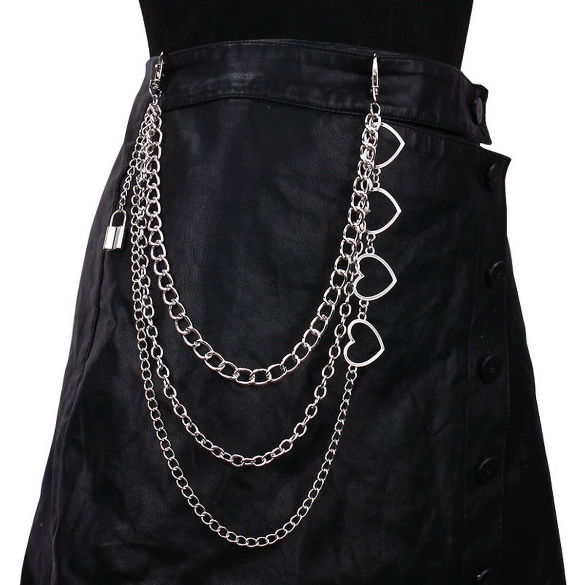 FASHIONABLE METAL HOLLOW HEART PANTS CHAIN_CWMM0673