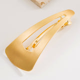 FASHIONABLE METAL HAIR CLIP WITH GEOMETRIC DESIGN_CWAHA6239