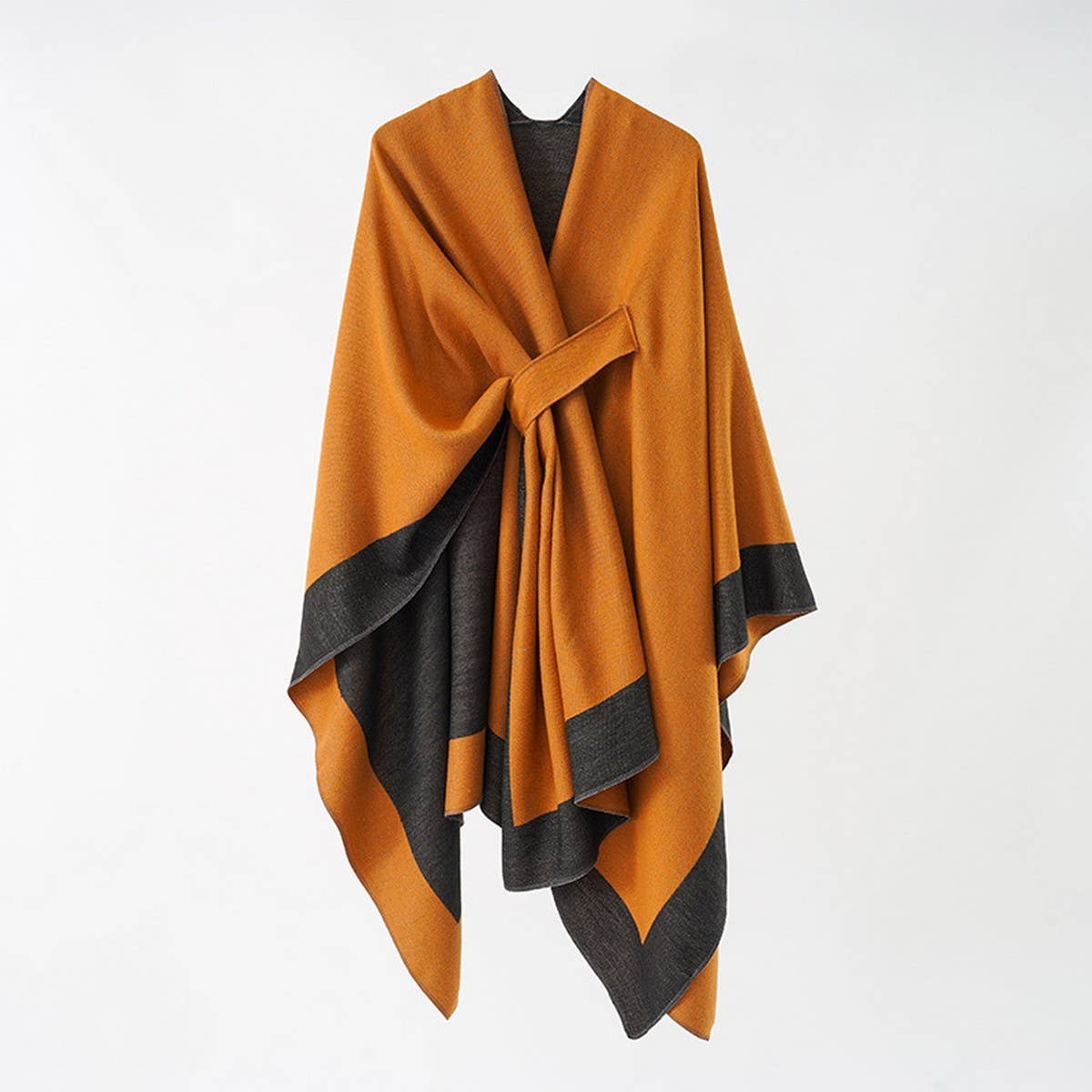 NEW DOUBLE SIDED SOLID COLOR WARM SHAWL FOR WOMEN_CWMM2084