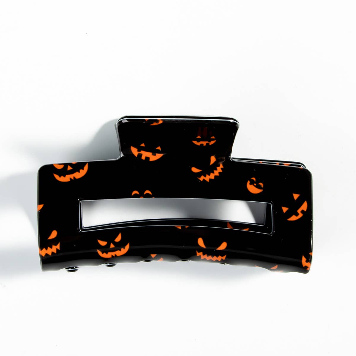 HALLOWEEN SPIDERWEB HAIR CLAW GHOST PUMPKIN CLIP_CWAHA1447