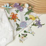 3D FLOWER EMBROIDERED PATCH FOR STAIN REPAIR_CWMM5923