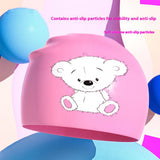 GIRLS SILICONE SWIM CAP CUTE CARTOON XL_CWMM6780