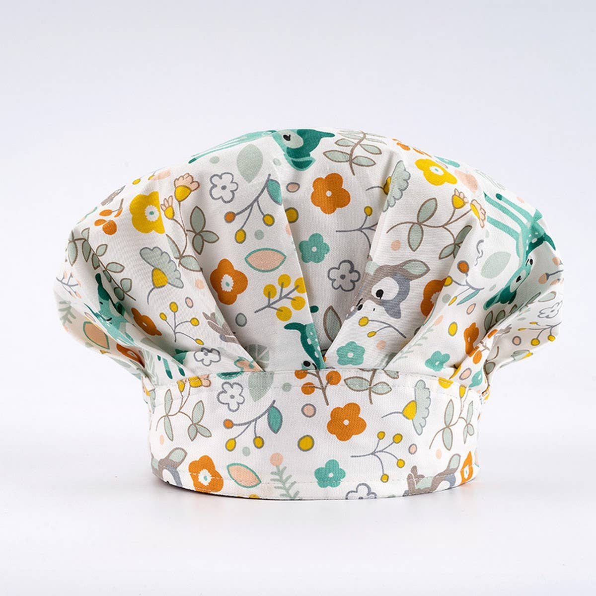 SURGICAL CAP MEDICAL PUFFY CAP PRINTED WORK CAP_CWAH3382