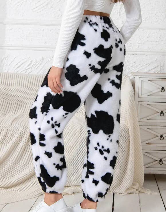 Thick Flannel Baggy Coral Fleece Pajama Pants