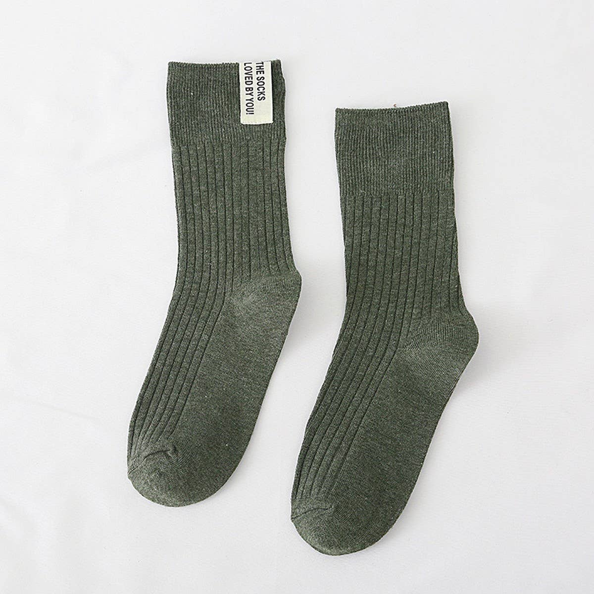 NEW SOLID COLOR CASUAL MATCHING WOMENS SOCKS_CWMS0999