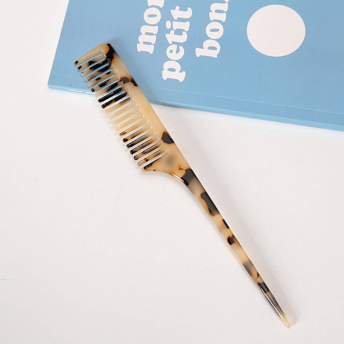 ACETATE LONG HANDLE COMB ELEGANT RETRO HAIR BRUSH_CWMM6430