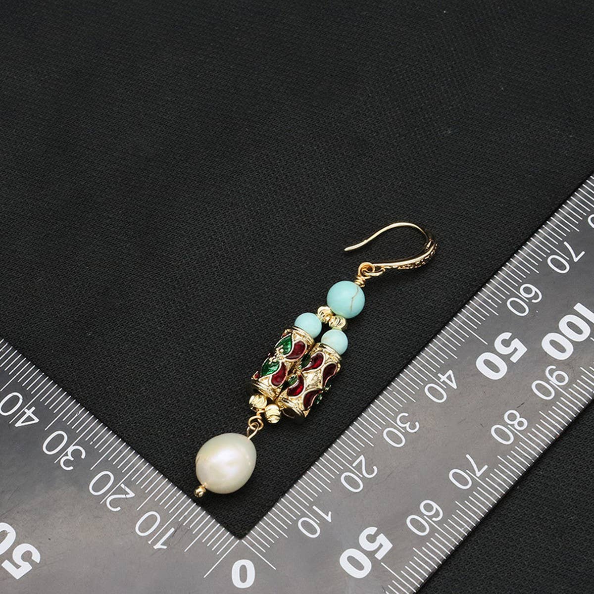 HIGH END VINTAGE PEARL EARRINGS FOR WOMEN_CWAJE3789