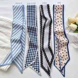 FRESH STRIPED LONG TIED SCARF_CWASC0705