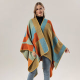 FAUX CASHMERE SHAWL WARM DOUBLE SIDED CLOAK_CWASC2253