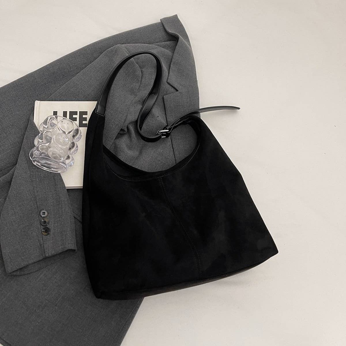 2024 NEW LAZY STYLE SIMPLE COMMUTER TOTE BAG_CWAB3274