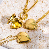 LOVE PHOTO BOX PENDANT CLAVICLE NECKLACE_CWMM5691