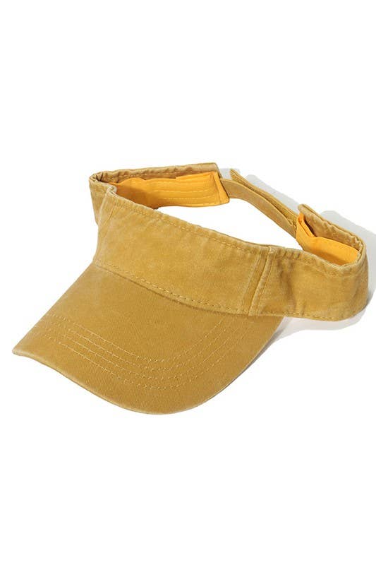 Vintage Lightweight Daily Sun Cap Visor_Cwah0014