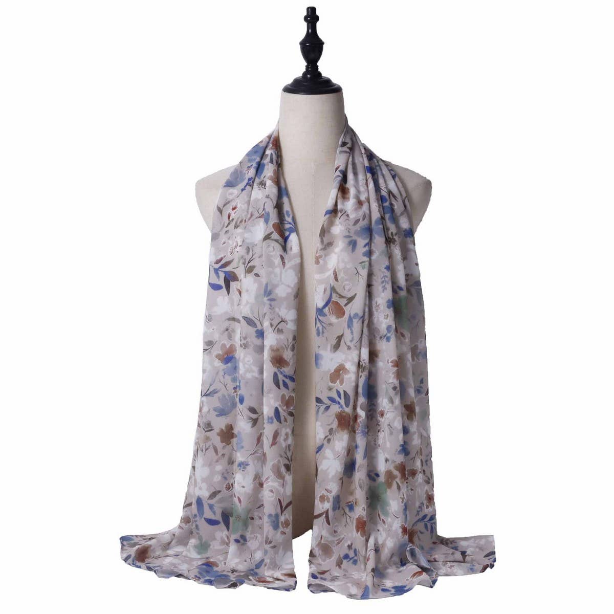 BREATHABLE THIN PEARL CHIFFON PRINTED HEADSCARF_CWASC2445