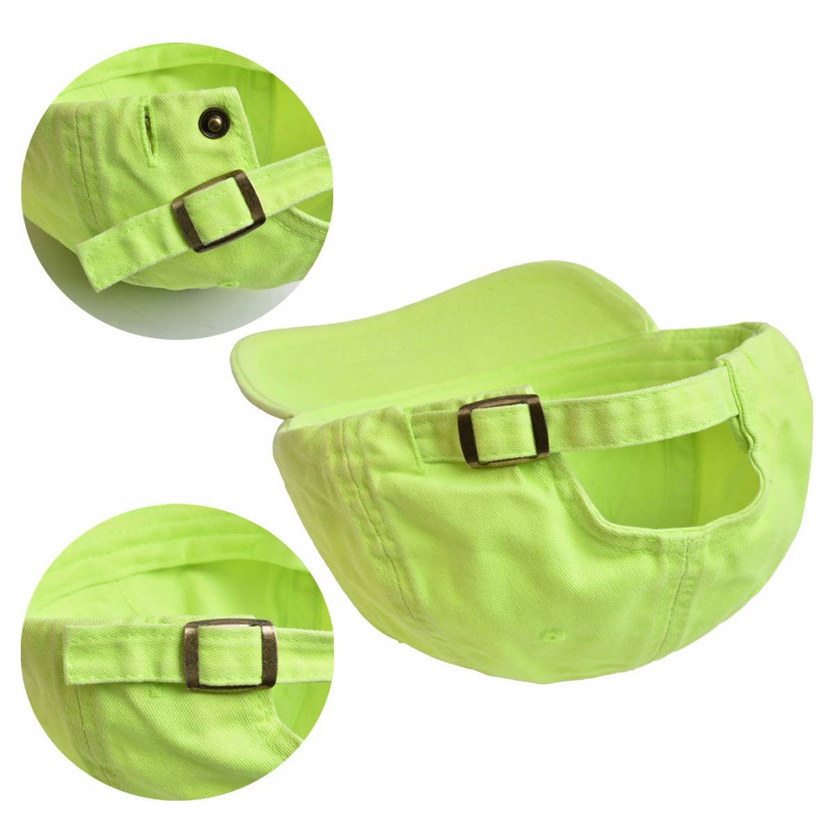 PARENT CHILD NEON BASEBALL CAP SOFT BRIM SUN HAT CWAH1222