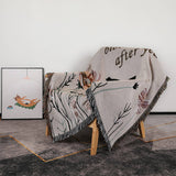 RETRO BLANKET SOFA BLANKET COVER BLANKET_CWMM0405