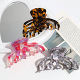 OCTOPUS ACETATE HAIR CLAW COLORFUL FASHION CLIP_CWAHA2211