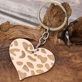 HEART SHAPED WOODEN KEYCHAIN PENDANT_CWMM0586