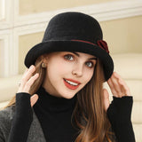 Vintage Style Wide Brimmed Fedora Hat_Cwah1976
