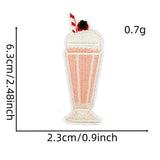 CUTE SOLID COLOR CARTOON BOW EMBROIDERED PATCH_CWMM4027