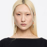 GOLDEN FISH RETRO LITERARY STYLE LONG EARRINGS_CWAJE5118