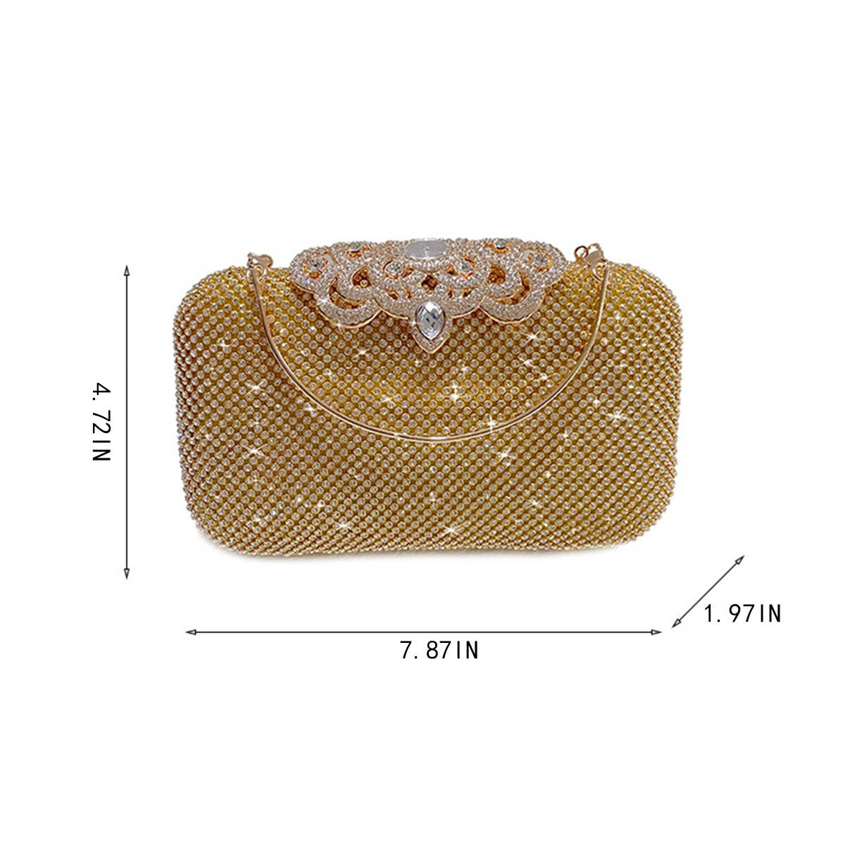 NEW RHINESTONE EVENING HANDBAG_CWAB2487