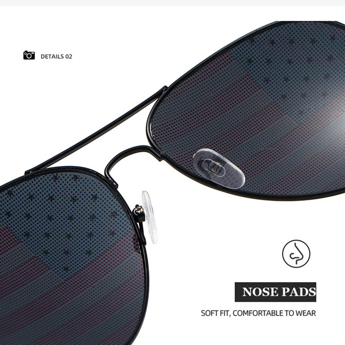 AMERICAN FLAG SUNGLASSES_CWASG0354