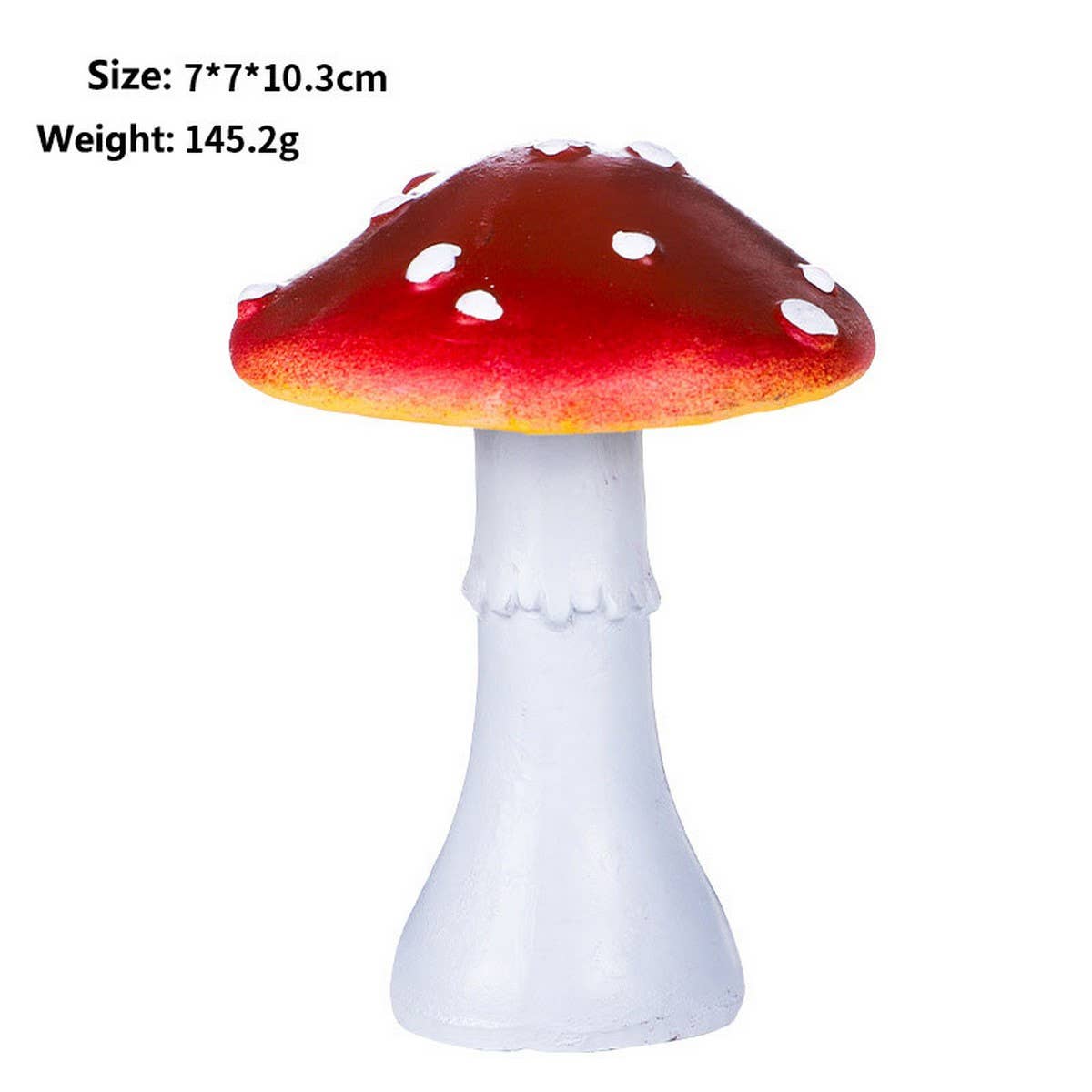REALISTIC MUSHROOM RESIN GARDEN DECOR_CWAJE5291