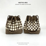 2024 CASUAL DRAWSTRING BUCKET KNITTED BAG_CWAB2375