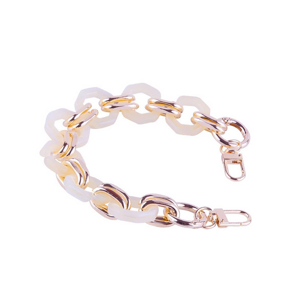 12IN ACRYLIC CHAIN HANDLE STRAP BAGS STRAP_CWMM5100