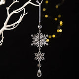 Cwmm10181_Clear Snowflake And Colorful Icicle Ornaments
