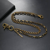 HIP HOP ALL MATCH DOUBLE LAYER TROUSER CHAIN_CWMM4833