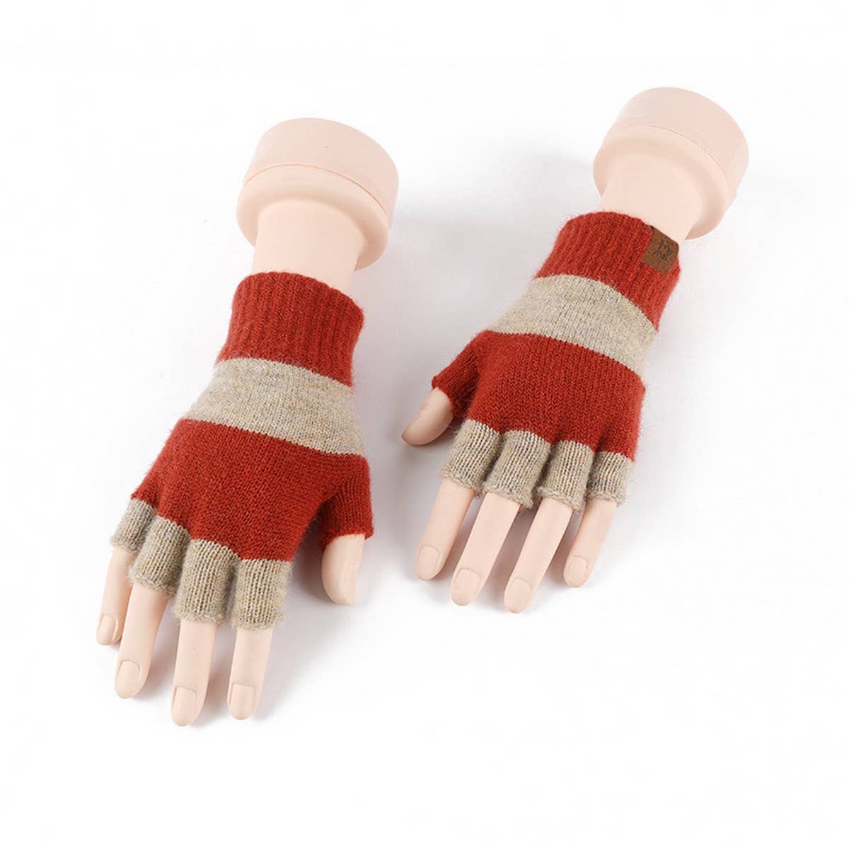 FASHIONABLE KNITTED WARM FLAP HALF FINGER GLOVES_CWAG0379