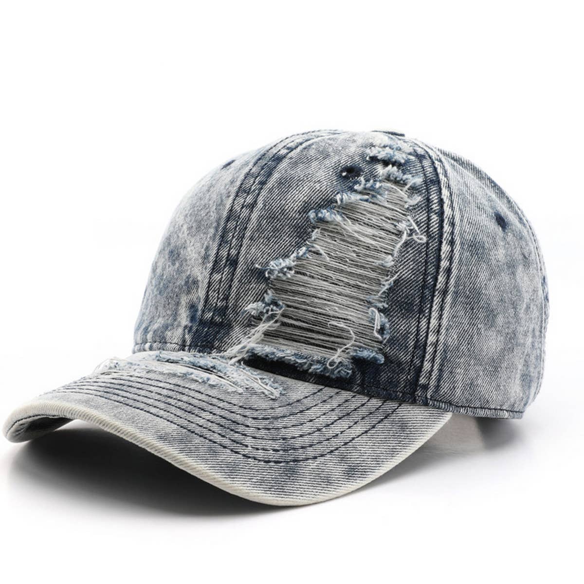 Cwah3216_Personalized Retro Solid Color Washed Baseball Cap